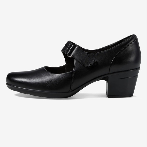 Clarks Women's Emslie Lulin Mary Jane Pump Black Size 9 1/2 M NWT - Picture 4 of 13